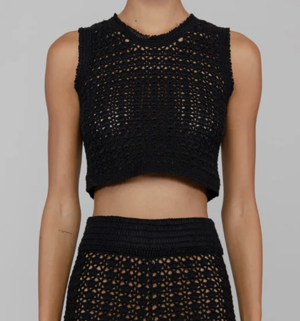 Salsation最新作Knitted Long Tankブラック色（XS）新品 Salsation最新作Knitted Long Tankブラック色（XS）新品 Salsation最新